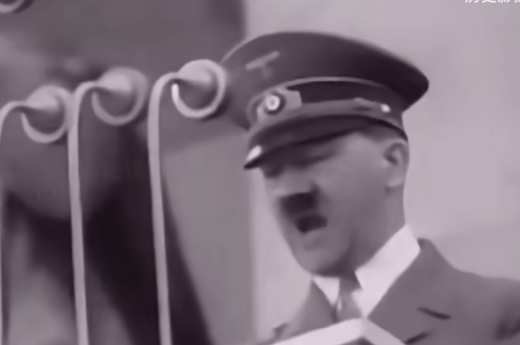 1938年德奥合并后希特勒的洗脑演讲